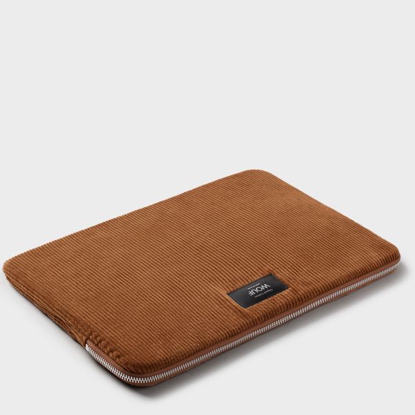 Wouf Cord - Laptop Hülle 13-14 Zoll - Laptop Sleeve - Caramel