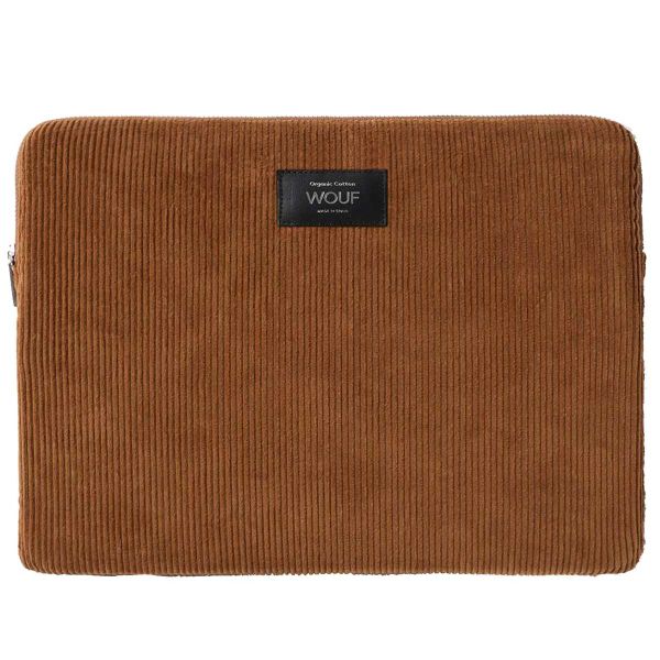 Wouf Cord - Laptop Hülle 13-14 Zoll - Laptop Sleeve - Caramel