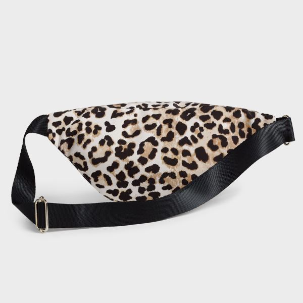 Wouf Bauchtasche mit Leopardenmuster - Crossbody Bag - Gürteltasche für Damen - Downtown Kim