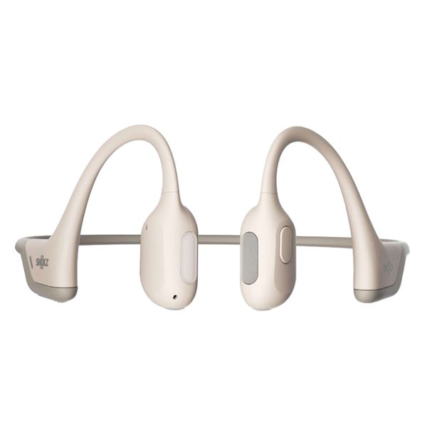 Shokz OpenRun Pro - Standardmodell - Open-Ear kabellose Kopfhörer - Bone conduction - Beige