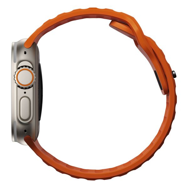 Nomad Sport Band FKM für die Apple Watch Series 1-10 / SE / Ultra (2) - 42/44/45/46/49 mm - Orange