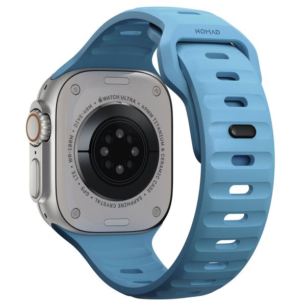 Nomad Sport Band FKM für die Apple Watch Series 1-10 / SE / Ultra (2) - 42/44/45/46/49 mm - Electric Blue