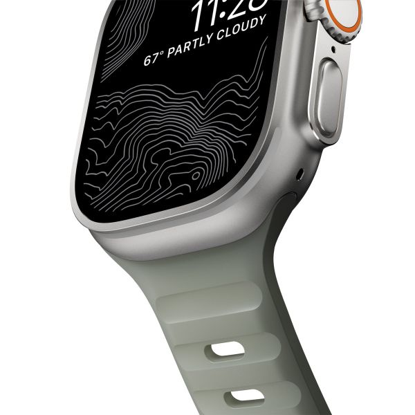 Nomad Sport Band FKM für die Apple Watch Series 1-10 / SE / Ultra (2) - 42/44/45/46/49 mm - Coastal Rock