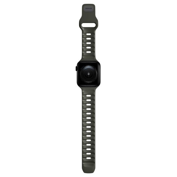 Nomad Sport Band FKM für die Apple Watch Series 1-10 / SE / Ultra (2) - 42/44/45/46/49 mm - Ash Green