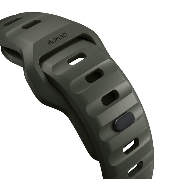 Nomad Sport Band FKM für die Apple Watch Series 1-10 / SE / Ultra (2) - 42/44/45/46/49 mm - Ash Green