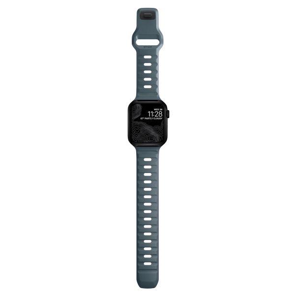 Nomad Sport Band FKM für die Apple Watch Series 1-10 / SE / Ultra (2) - 42/44/45/46/49 mm - Marine Blue