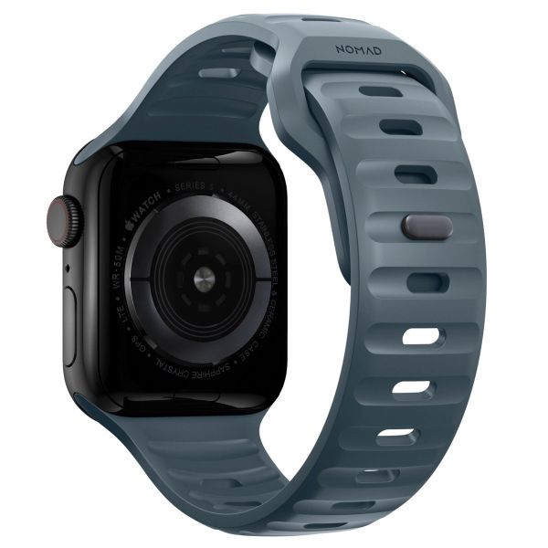 Nomad Sport Band FKM für die Apple Watch Series 1-10 / SE / Ultra (2) - 42/44/45/46/49 mm - Marine Blue