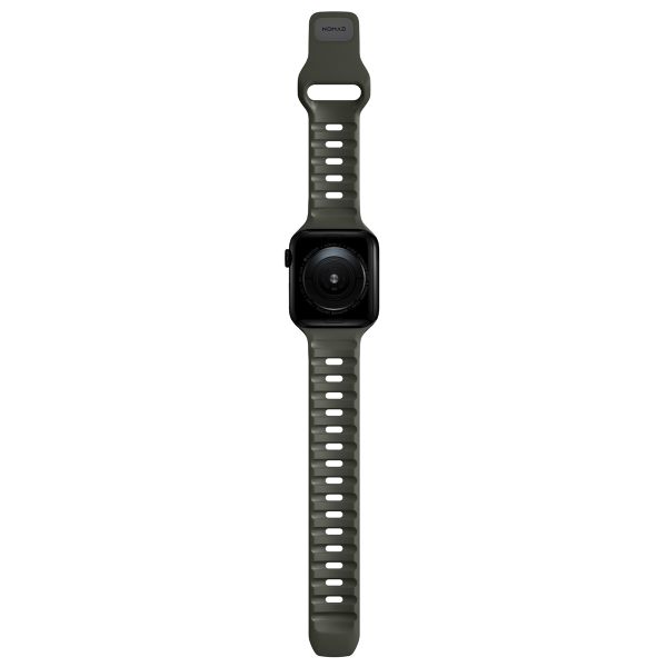 Nomad Sport Band FKM für die Apple Watch Series 1-9 / SE - 38/40/41 mm / Series 10 - 42 mm - Ash Green