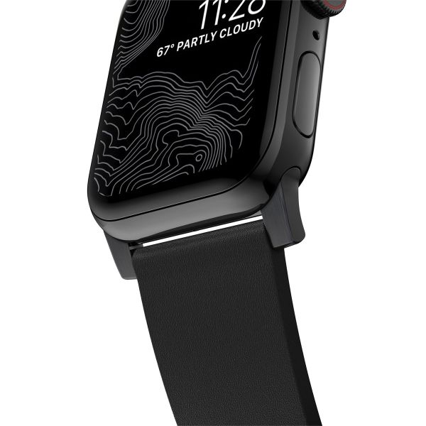 Nomad Active Pro Band für die Apple Watch Series 1-10 / SE / Ultra (2) - 42/44/45/46/49 mm - Schwarz/Schwarz