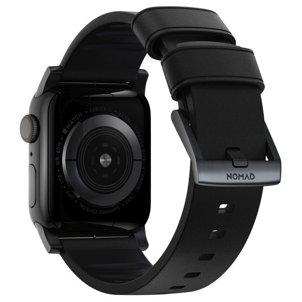 Nomad Active Pro Band für die Apple Watch Series 1-10 / SE / Ultra (2) - 42/44/45/46/49 mm - Schwarz/Schwarz