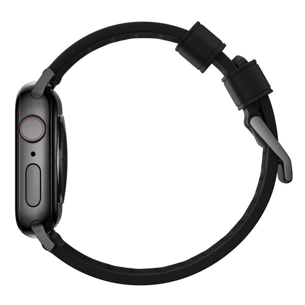 Nomad Active Pro Band für die Apple Watch Series 1-10 / SE / Ultra (2) - 42/44/45/46/49 mm - Schwarz/Schwarz