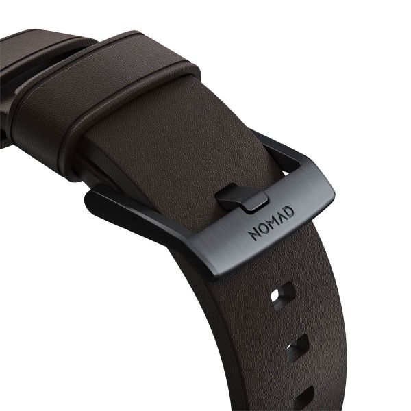 Nomad Active Pro Band für die Apple Watch Series 1-10 / SE / Ultra (2) - 42/44/45/46/49 mm - Braun/Schwarz