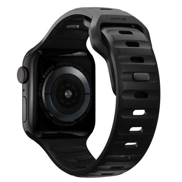 Nomad Sport Band FKM für die Apple Watch Series 1-10 / SE / Ultra (2) - 42/44/45/46/49 mm - Schwarz