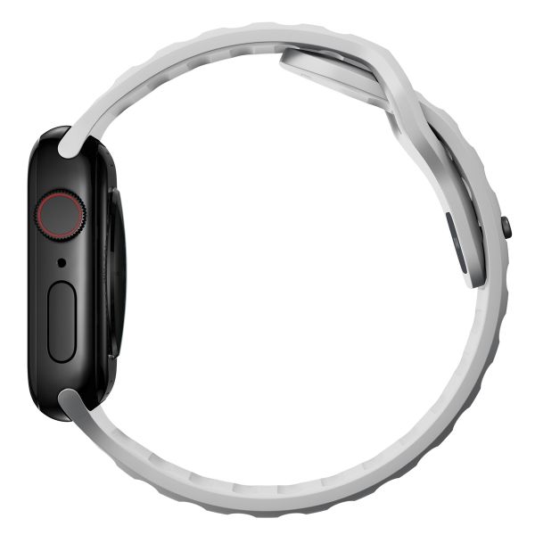 Nomad Sport Band FKM für die Apple Watch Series 1-10 / SE / Ultra (2) - 42/44/45/46/49 mm - Lunar Gray