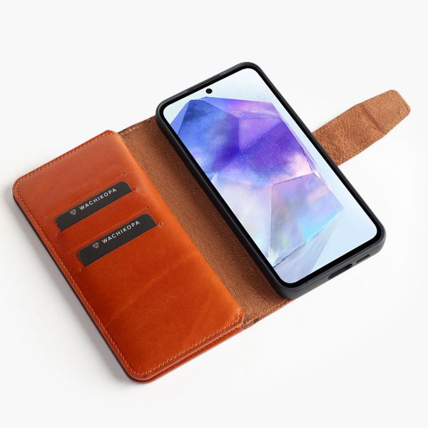 Wachikopa Multi Wallet Bookcase für das Samsung Galaxy A55 - British