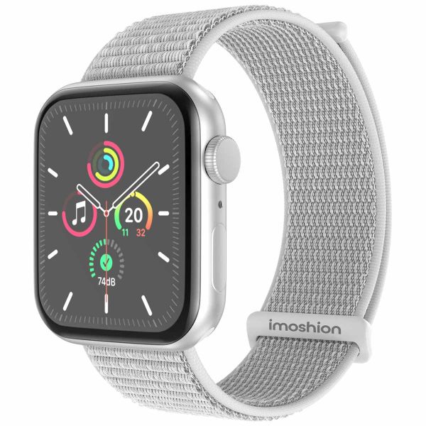 imoshion Nylon-Armband⁺ für die Apple Watch Series 1-9 / SE - 38/40/41 mm / Series 10 - 42 mm - Seashell