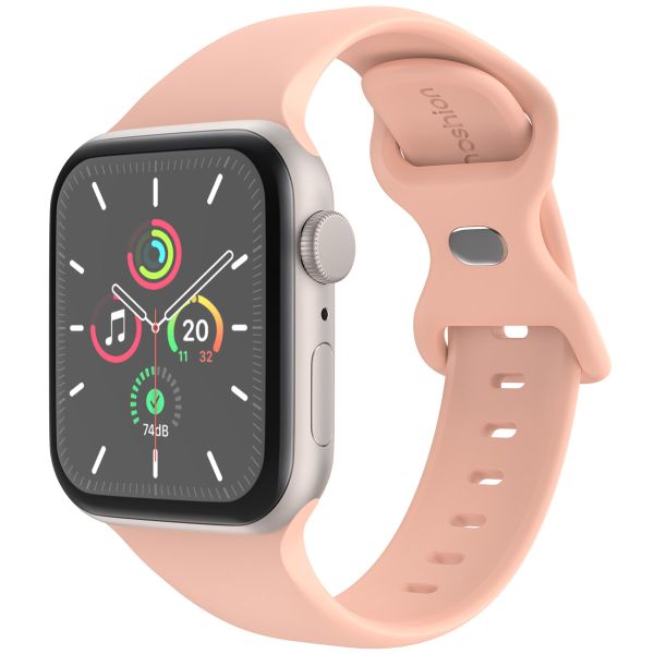 imoshion Silikonband⁺ für die Apple Watch Series 1-9 / SE - 38/40/41 mm / Series 10 - 42 mm - Vintage Rose - Größe S/M