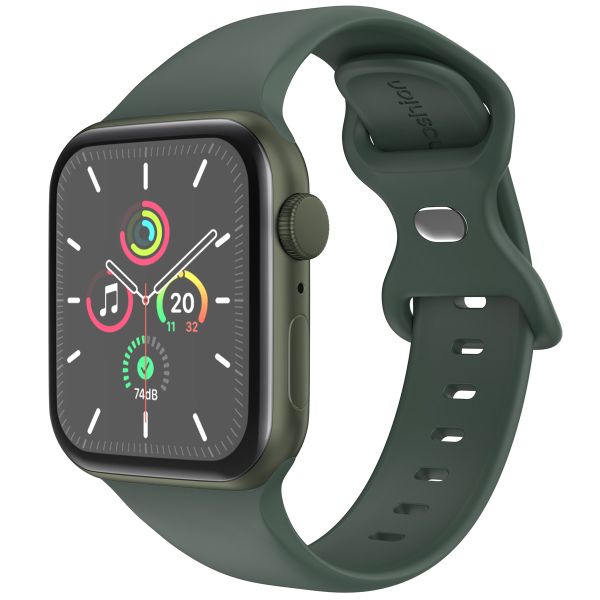 imoshion Silikonband⁺ für die Apple Watch Series 1-9 / SE - 38/40/41 mm / Series 10 - 42 mm - Olive - Größe S/M