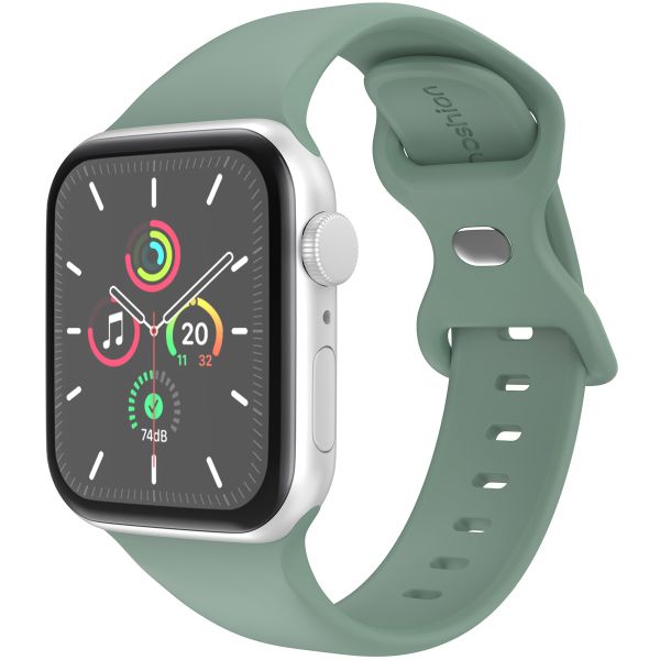 imoshion Silikonband⁺ für die Apple Watch Series 1-10 / SE / Ultra (2) - 42/44/45/46/49 mm - Pine - Größe M/L