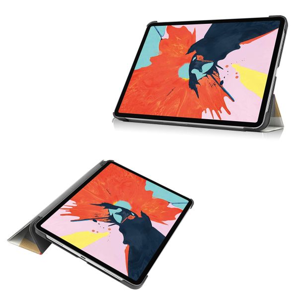 imoshion Design Trifold Klapphülle iPad Air 11 Zoll (2024) M2 / Air 5 (2022) / Air 4 (2020) - Various Colors
