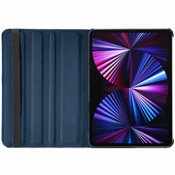 imoshion 360° drehbare Klapphülle Blau für das iPad Pro 11 (2022) / Pro 11 (2021) / Pro 11 (2020)