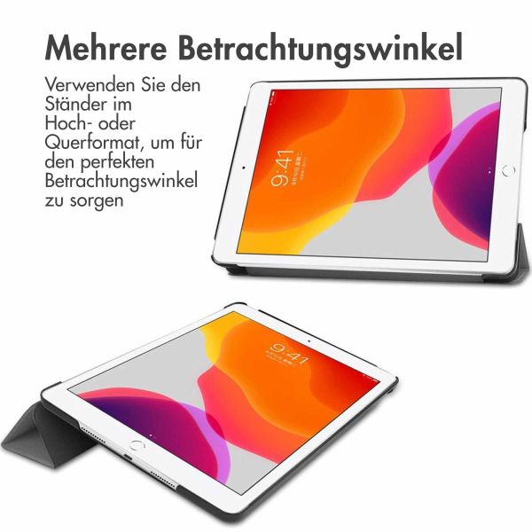 imoshion Trifold Klapphülle Grau iPad 9 (2021) 10.2 Zoll / iPad 8 (2020) 10.2 Zoll / iPad 7 (2019) 10.2 Zoll 
