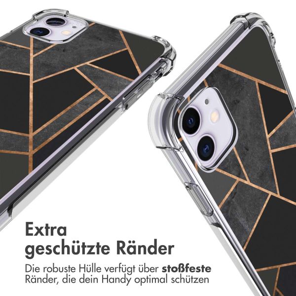 imoshion Design Hülle mit Band für das iPhone 11 - Black Graphic