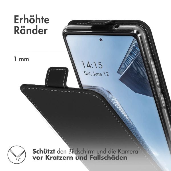 Accezz Flip Case Schwarz für das Samsung Galaxy S20 FE