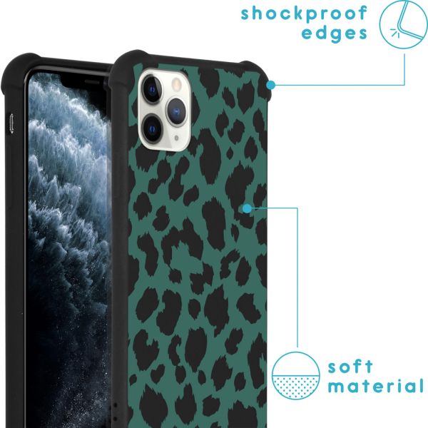 imoshion Design Hülle mit Band für das iPhone 11 Pro Max - Panther Illustration