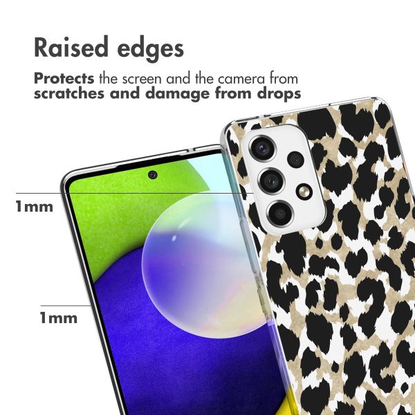 imoshion Design Hülle für das Samsung Galaxy A53 - Leopard