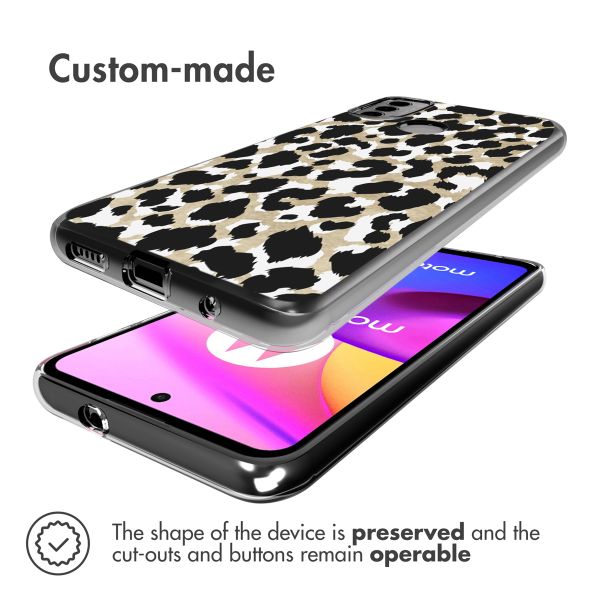 imoshion Design Hülle für das Motorola Moto E30 / E40 - Leopard