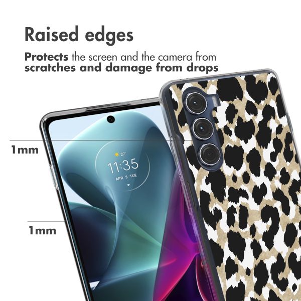 imoshion Design Hülle für das Motorola Moto G200 - Leopard