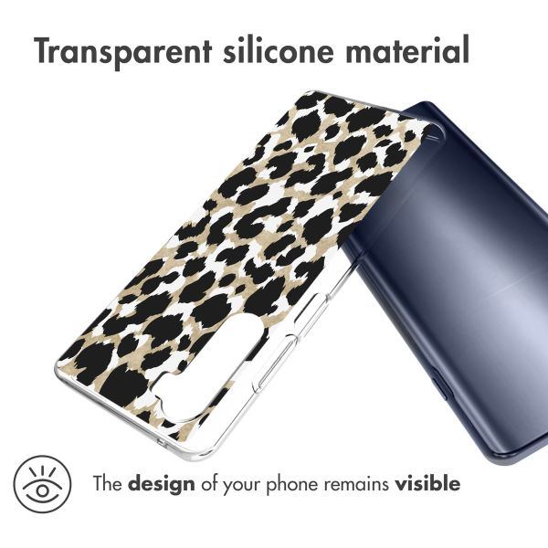 imoshion Design Hülle für das Motorola Moto G200 - Leopard