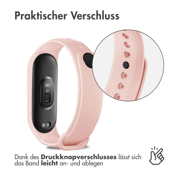 imoshion Silikonarmband für das Xiaomi Mi Band 7 - Rosa