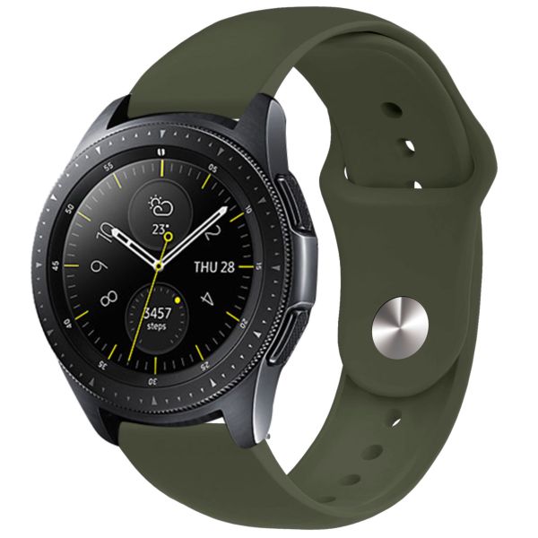 imoshion Silikonband Sport - 20-mm-Universalanschluss - Olive Green