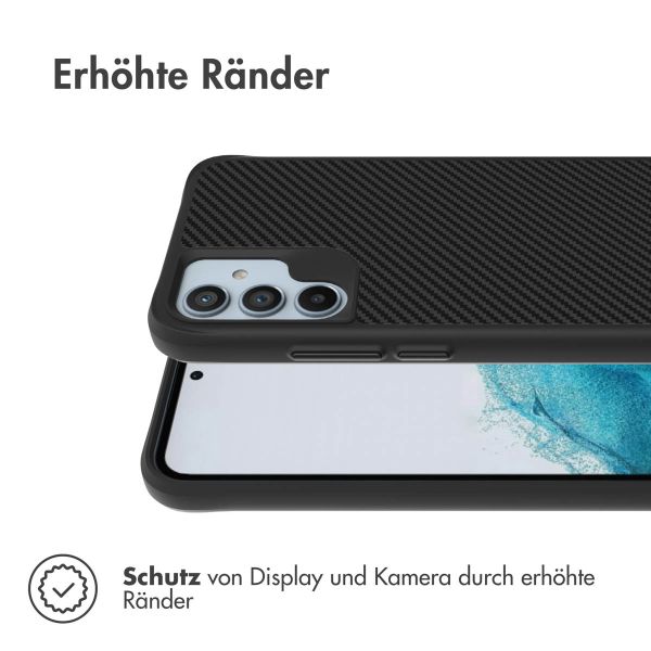 imoshion Rugged Hybrid Carbon Case für das Samsung Galaxy A34 (5G) - Schwarz