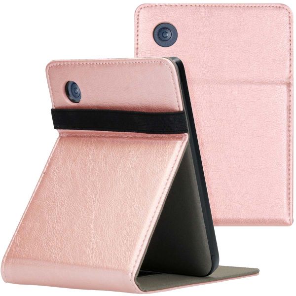 imoshion Stand Flipcase für das Kobo Clara 2E / Tolino Shine 4 - Rose Gold