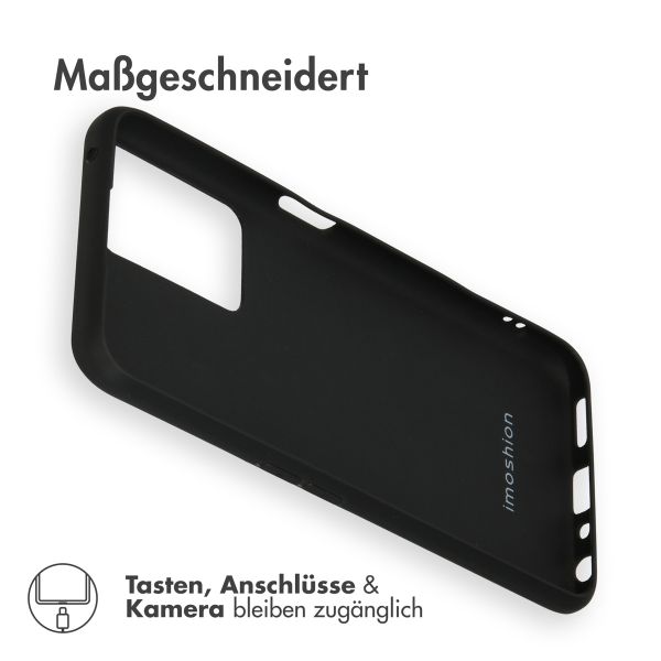 imoshion Color TPU Hülle für das Oppo Reno 9 (5G) / Pro (5G) - Schwarz