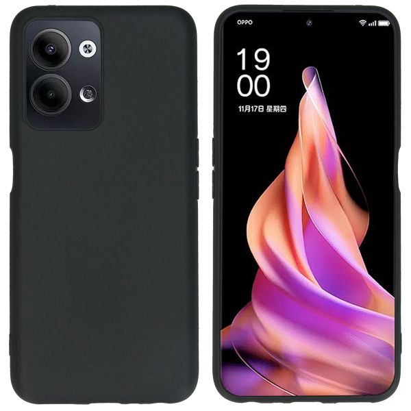 imoshion Color TPU Hülle für das Oppo Reno 9 (5G) / Pro (5G) - Schwarz