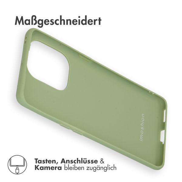 imoshion Color TPU Hülle für das Oppo Reno 9 (5G) / Pro (5G) - Olive Green