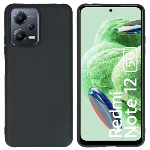 imoshion Color TPU Hülle für das Xiaomi Redmi Note 12 / Xiaomi Poco X5 5G - Schwarz