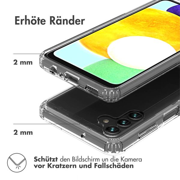 Accezz Xtreme Impact Backcover für das Samsung Galaxy A14 (5G/4G) - Transparent