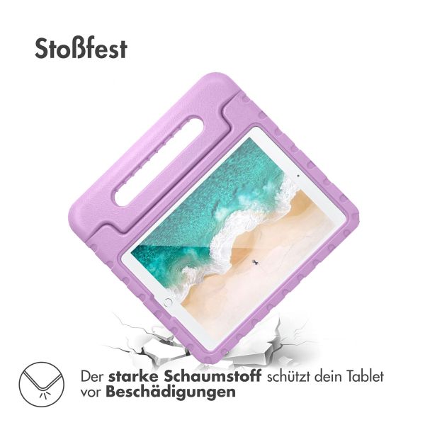 imoshion Schutzhülle mit Handgriff kindersicher für das iPad 9 (2021) 10.2 Zoll / iPad 8 (2020) 10.2 Zoll / iPad 7 (2019) 10.2 Zoll - Lila