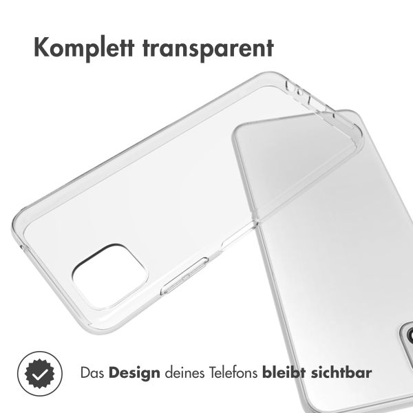 Accezz TPU Clear Cover Samsung Galaxy A22 (5G) - Transparent
