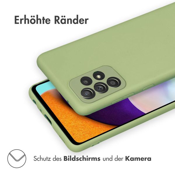 imoshion Color TPU Hülle Samsung Galaxy A52(s) (5G/4G) - Olive Green