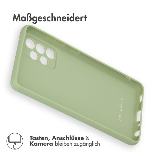 imoshion Color TPU Hülle Samsung Galaxy A52(s) (5G/4G) - Olive Green