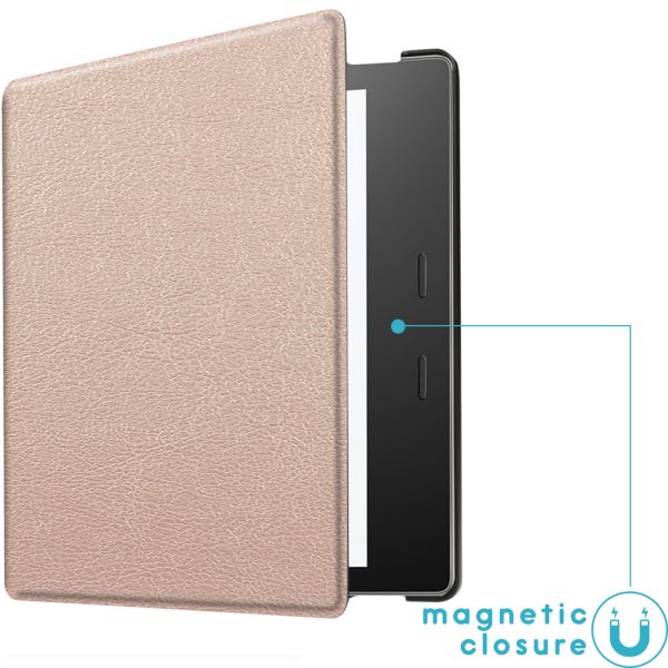 imoshion Slim Hard Case Sleepcover für das Amazon Kindle Oasis 3 - Roségold