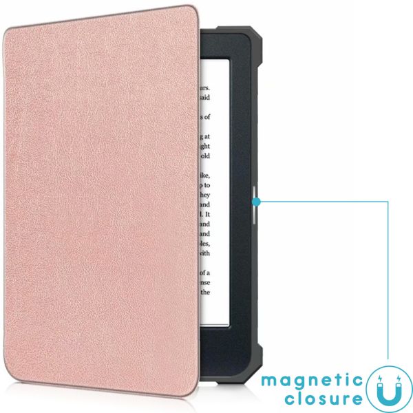 imoshion Slim Soft Case Sleepcover für das Kobo Nia - Roségold