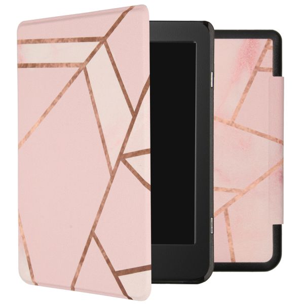 imoshion Design Slim Hard Case Sleepcover für das Tolino Page 2 - Pink Graphic