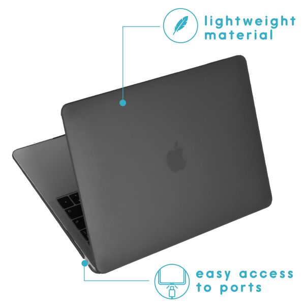 imoshion Laptop Cover für das MacBook Air 13 Zoll (2018-2020) - A1932 / A2179 / A2337 - Schwarz